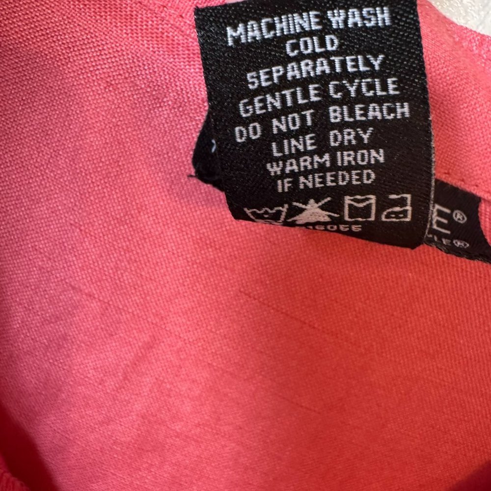 NWT DIALOGUE BUTTON FRONT TOP PLUS: 1X #T - Picture 8 of 10